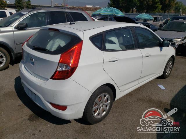 KMHCT5AE5DU112489 2013 HYUNDAI ACCENT photo no. 3