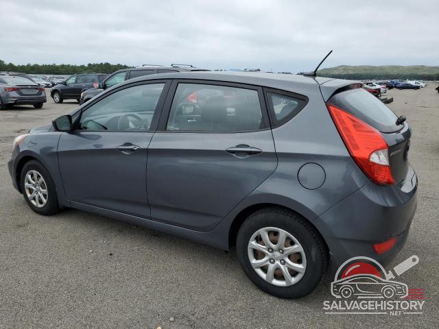 KMHCT5AEXDU083944 2013 HYUNDAI ACCENT photo no. 2