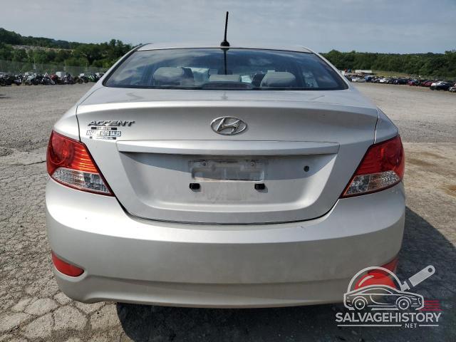 KMHCU4AE2DU320773 2013 HYUNDAI ACCENT photo no. 6