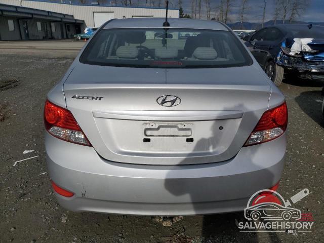 KMHCU4AE5DU434475 2013 HYUNDAI ACCENT photo no. 6
