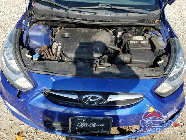 KMHCU4AE9DU452817 2013 HYUNDAI ACCENT photo no. 11