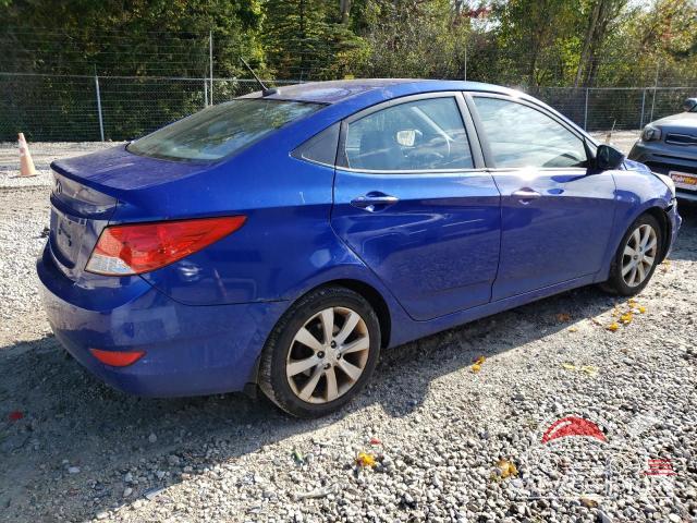 KMHCU4AE9DU452817 2013 HYUNDAI ACCENT photo no. 3