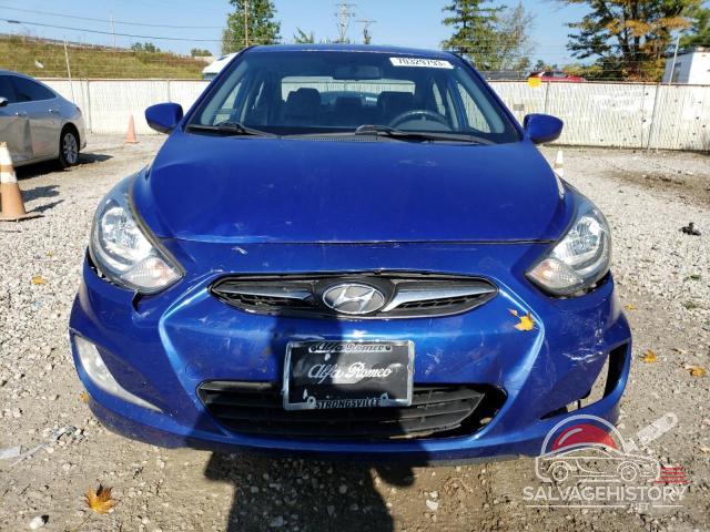 KMHCU4AE9DU452817 2013 HYUNDAI ACCENT photo no. 5