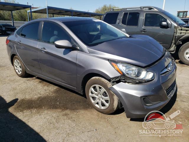 KMHCT4AE4EU638902 2014 HYUNDAI ACCENT photo no. 4