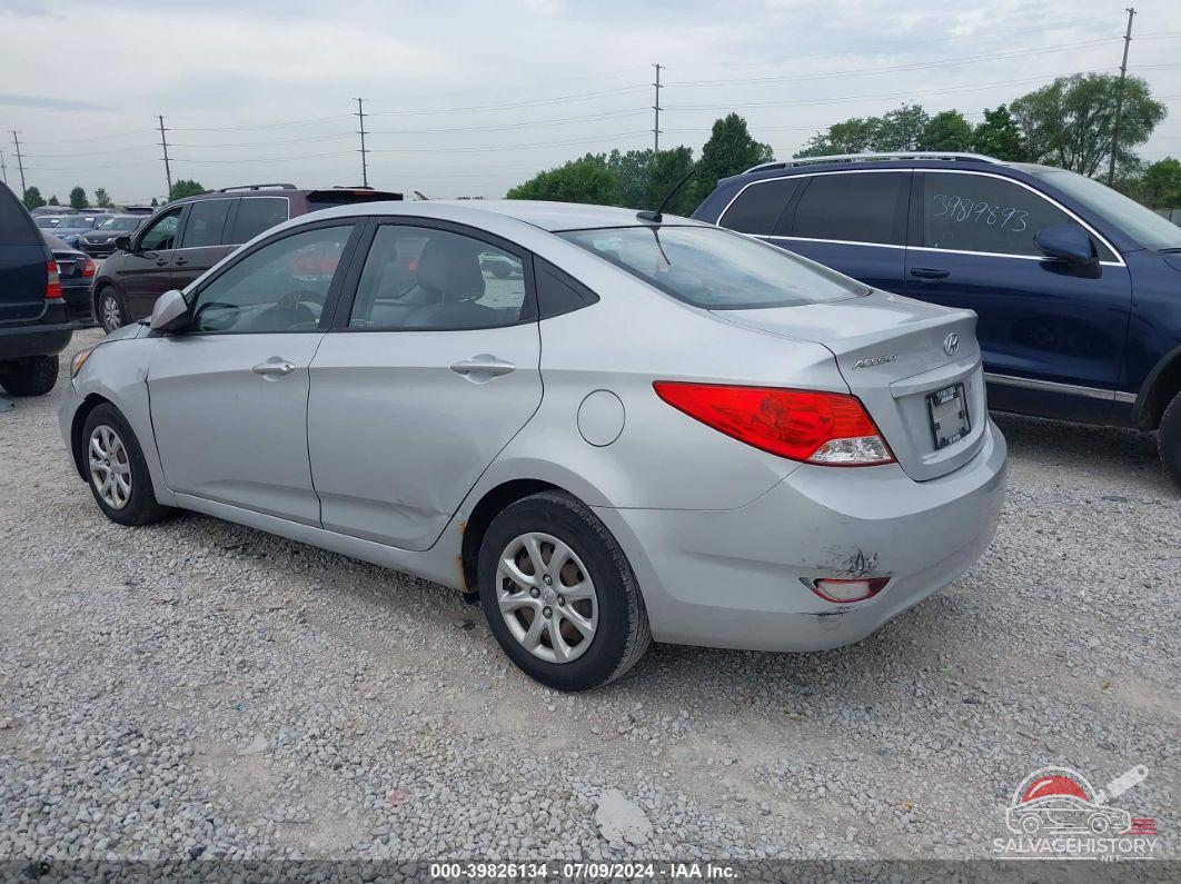 KMHCT4AE4EU674010 2014 HYUNDAI ACCENT photo no. 3