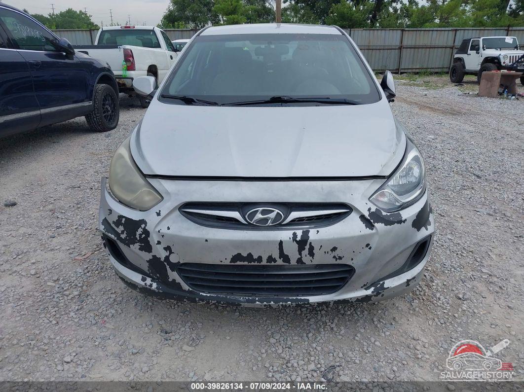 KMHCT4AE4EU674010 2014 HYUNDAI ACCENT photo no. 6