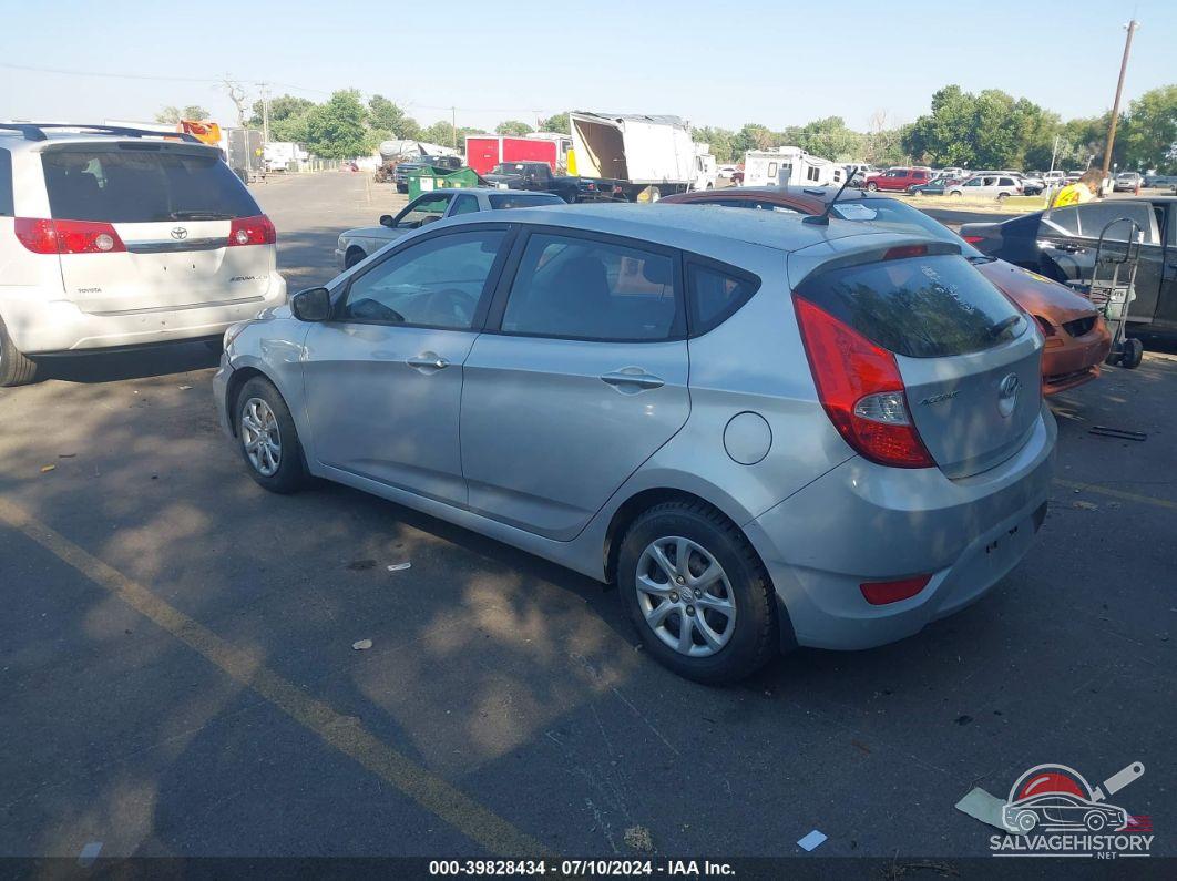 KMHCT5AE0EU149953 2014 HYUNDAI ACCENT photo no. 3