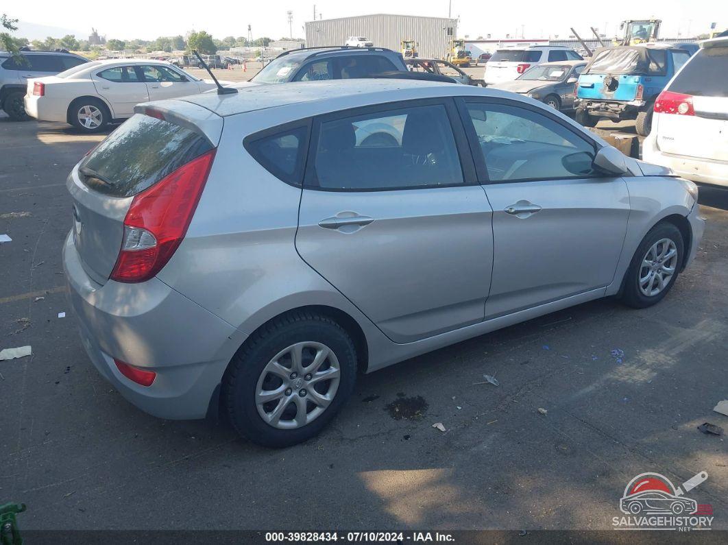 KMHCT5AE0EU149953 2014 HYUNDAI ACCENT photo no. 4