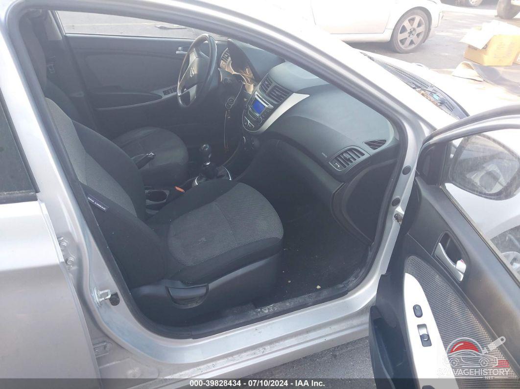 KMHCT5AE0EU149953 2014 HYUNDAI ACCENT photo no. 5