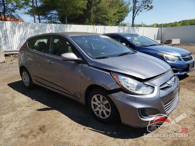 KMHCT5AE4EU179344 2014 HYUNDAI ACCENT photo no. 4