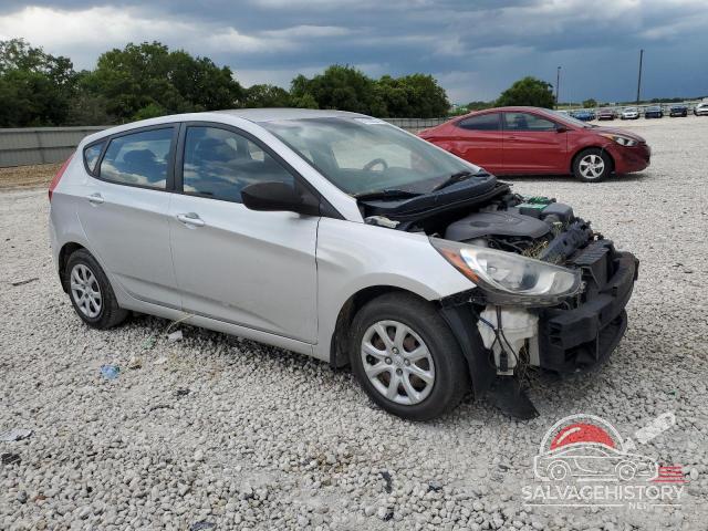 KMHCT5AE5EU160222 2014 HYUNDAI ACCENT photo no. 4