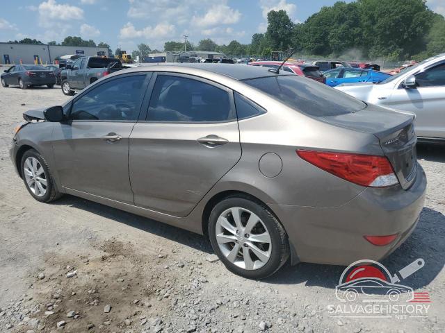 KMHCU4AE7EU668988 2014 HYUNDAI ACCENT photo no. 2