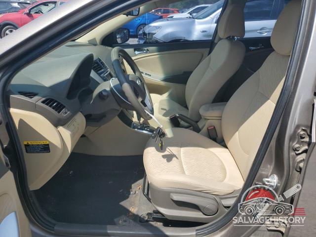 KMHCU4AE7EU668988 2014 HYUNDAI ACCENT photo no. 7