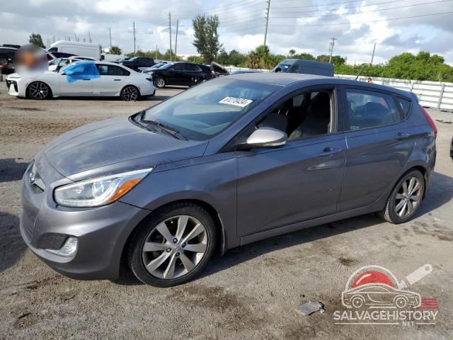 KMHCU5AE3EU143027 2014 HYUNDAI ACCENT photo no. 2