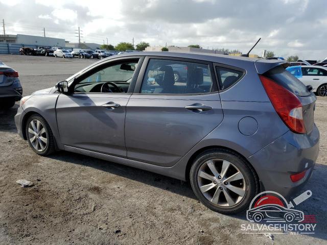 KMHCU5AE3EU143027 2014 HYUNDAI ACCENT photo no. 2
