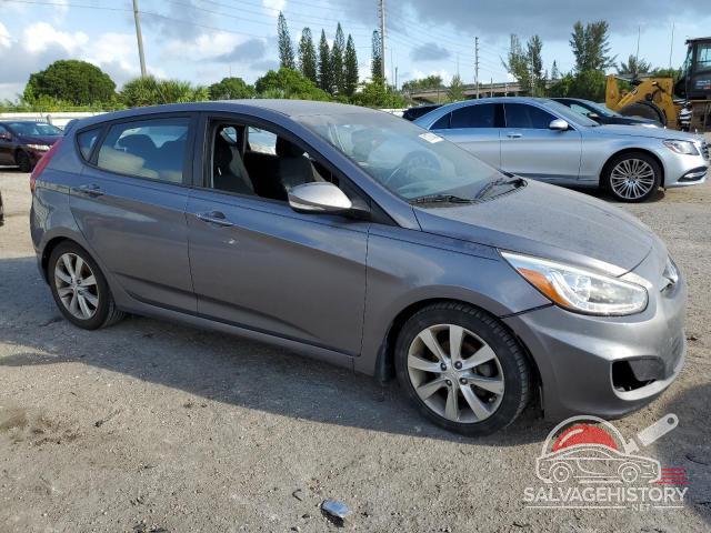 KMHCU5AE3EU143027 2014 HYUNDAI ACCENT photo no. 4