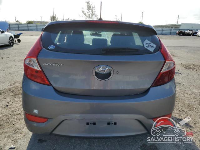 KMHCU5AE3EU143027 2014 HYUNDAI ACCENT photo no. 6