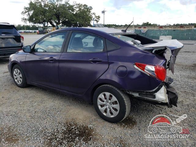 KMHCT4AE0FU935814 2015 HYUNDAI ACCENT photo no. 2