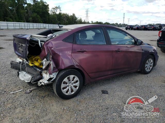 KMHCT4AE0FU935814 2015 HYUNDAI ACCENT photo no. 3