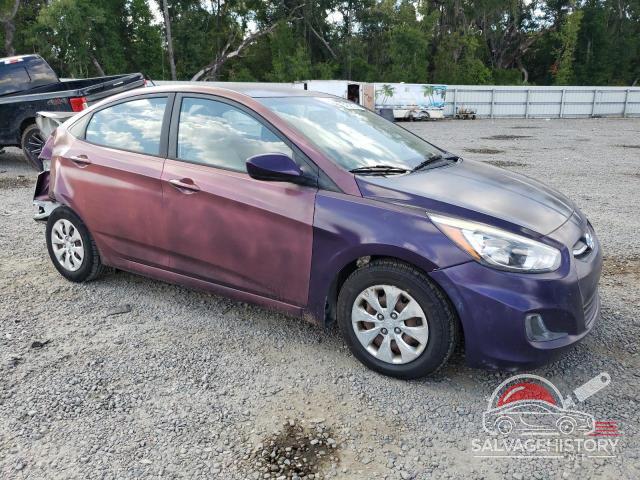 KMHCT4AE0FU935814 2015 HYUNDAI ACCENT photo no. 4