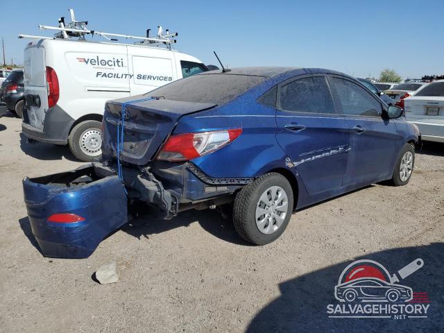 KMHCT4AE8FU922650 2015 HYUNDAI ACCENT photo no. 3