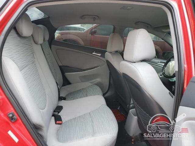 KMHCT4AEXFU932242 2015 HYUNDAI ACCENT photo no. 10