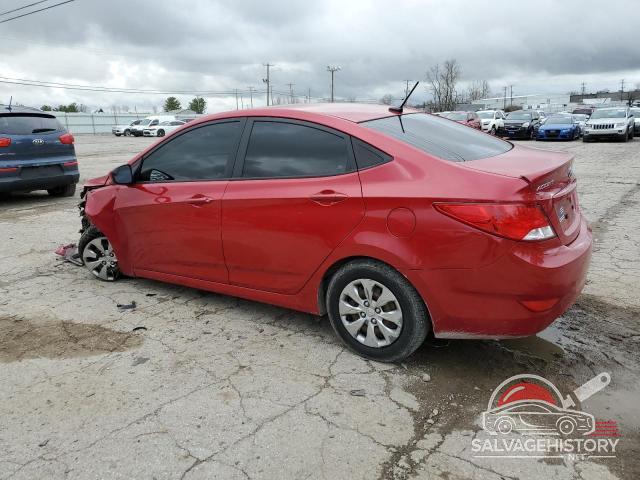 KMHCT4AEXFU932242 2015 HYUNDAI ACCENT photo no. 2