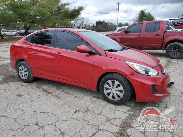 KMHCT4AEXFU932242 2015 HYUNDAI ACCENT photo no. 4