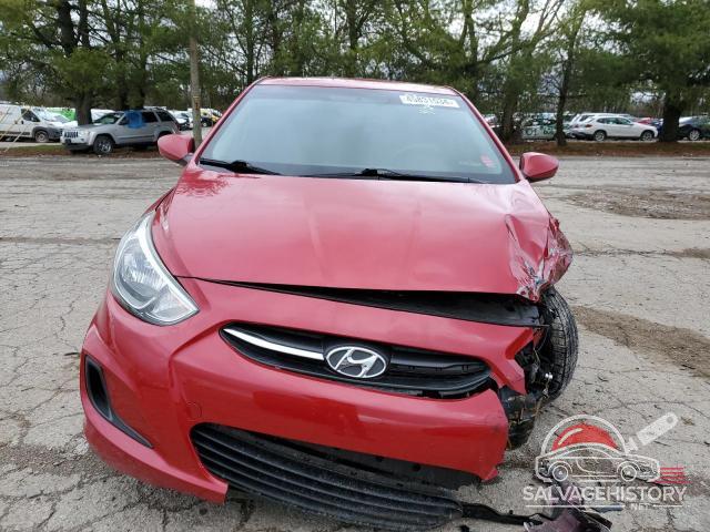 KMHCT4AEXFU932242 2015 HYUNDAI ACCENT photo no. 5