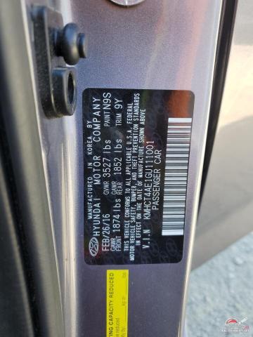 KMHCT4AE1GU111001 2016 HYUNDAI ACCENT photo no. 13