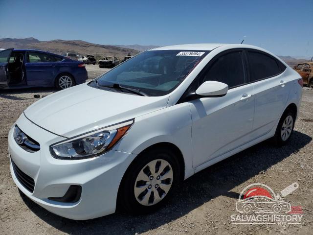KMHCT4AE3GU062870 2016 HYUNDAI ACCENT photo no. 2