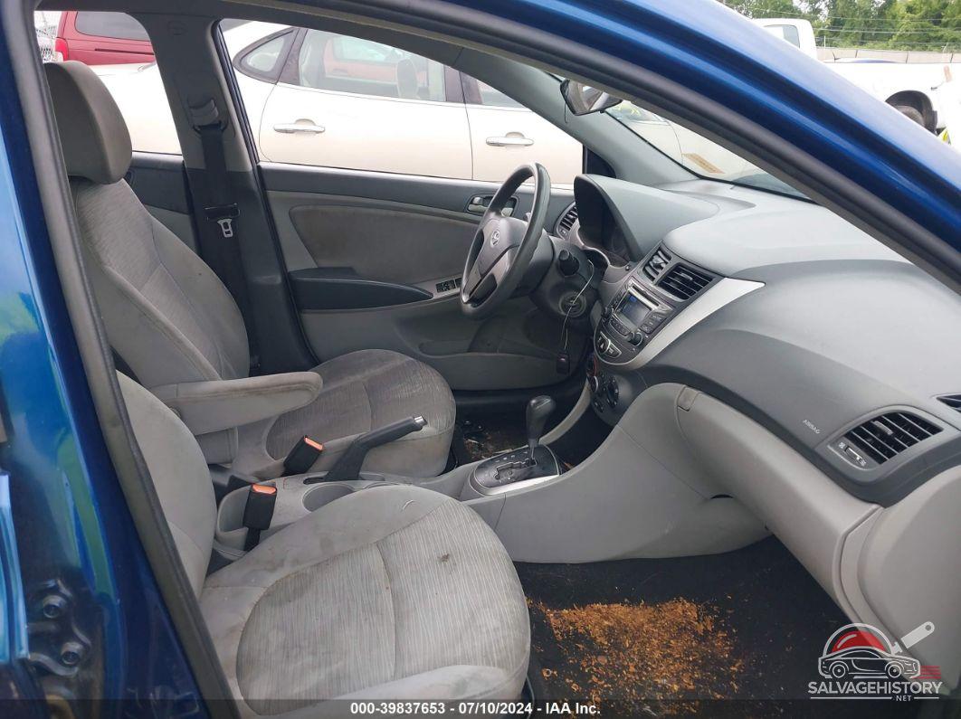 KMHCT4AE3GU947733 2016 HYUNDAI ACCENT photo no. 5