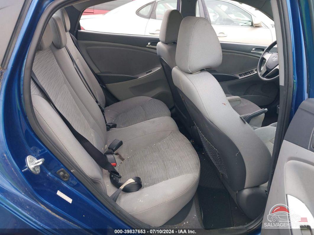 KMHCT4AE3GU947733 2016 HYUNDAI ACCENT photo no. 8