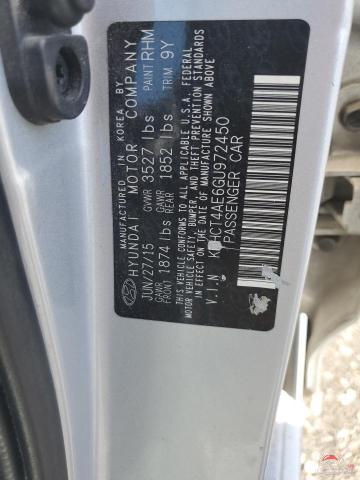 KMHCT4AE6GU972450 2016 HYUNDAI ACCENT photo no. 12