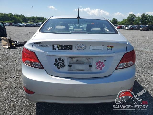 KMHCT4AE6GU972450 2016 HYUNDAI ACCENT photo no. 6