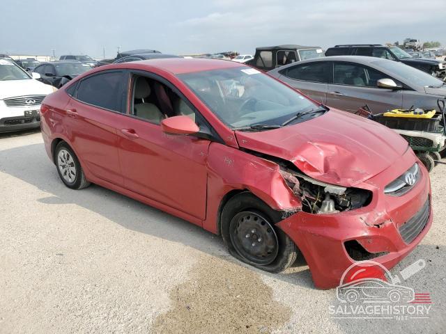 KMHCT4AE8GU962387 2016 HYUNDAI ACCENT photo no. 4