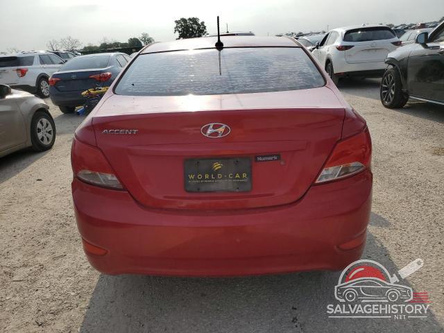 KMHCT4AE8GU962387 2016 HYUNDAI ACCENT photo no. 6