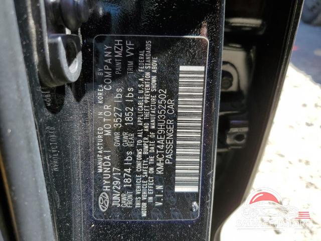 KMHCT4AE9HU352502 2016 HYUNDAI ACCENT photo no. 12