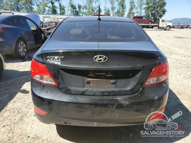 KMHCT4AE9HU352502 2016 HYUNDAI ACCENT photo no. 6