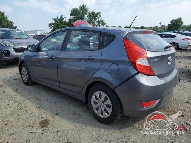 KMHCT5AE1GU272907 2016 HYUNDAI ACCENT photo no. 2