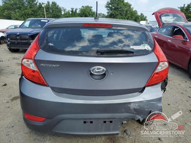 KMHCT5AE1GU272907 2016 HYUNDAI ACCENT photo no. 6