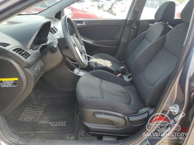 KMHCT5AE1GU272907 2016 HYUNDAI ACCENT photo no. 7