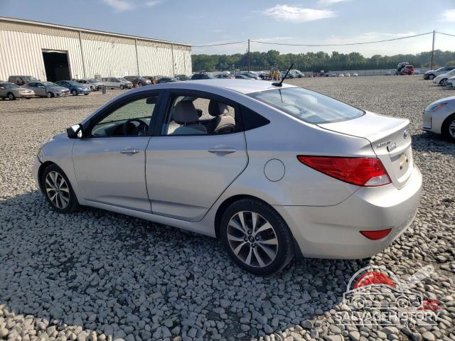 KMHCT4AE1HU271509 2017 HYUNDAI ACCENT photo no. 2