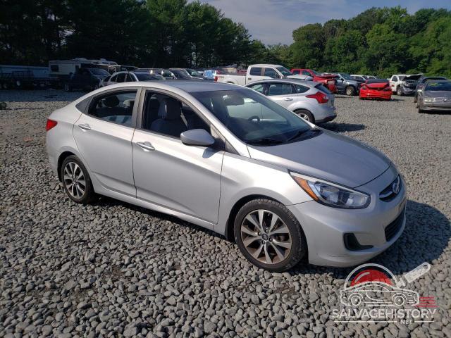KMHCT4AE1HU271509 2017 HYUNDAI ACCENT photo no. 4