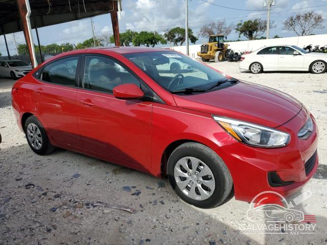 KMHCT4AE1HU288794 2017 HYUNDAI ACCENT photo no. 4