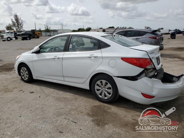 KMHCT4AE3HU378836 2017 HYUNDAI ACCENT photo no. 2