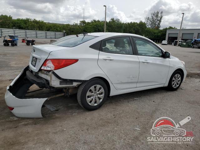 KMHCT4AE3HU378836 2017 HYUNDAI ACCENT photo no. 3