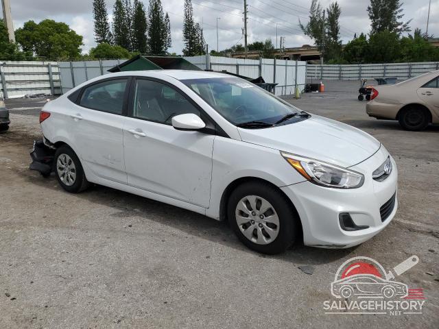 KMHCT4AE3HU378836 2017 HYUNDAI ACCENT photo no. 4