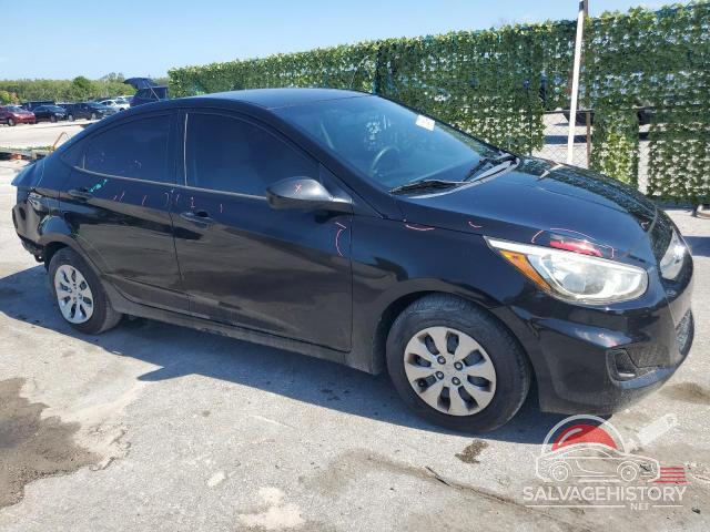 KMHCT4AE3HU383177 2017 HYUNDAI ACCENT photo no. 4