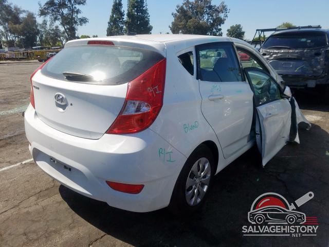 KMHCT5AE6HU342080 2017 HYUNDAI ACCENT photo no. 4